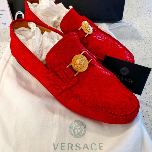 Versace | Shoes | Nib Versace Mens Red 